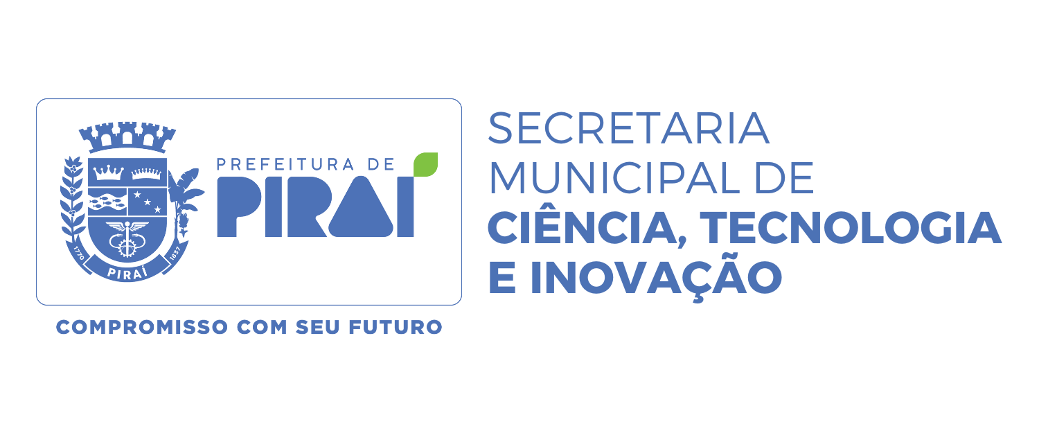 Logo Secretaria Municipal de Ciência Tecnologia e Inovação